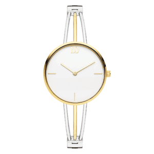 Reloj Danish Design Q1252IV65 para mujer, de acero pulido con tres brazos, diseño minimalista y elegante