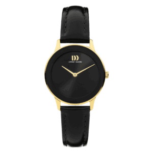 Reloj Danish Design Q1288IV11 para mujer con correa de piel, diseño elegante de inspiración escandinava de los años 80