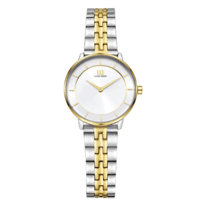 Reloj Danish Design Q1294IV95 para mujer, elegante con caja de acero y esfera rayos de sol