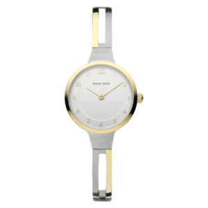 Reloj Danish Design Q1287IV75 de titanio para mujer, diseño elegante con correa esclava y esfera con cepillado vertical
