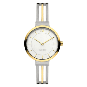 Reloj Danish Design Q1277IV65 para mujer, titanio antialérgico con correa tipo esclava y esfera cepillada vertical