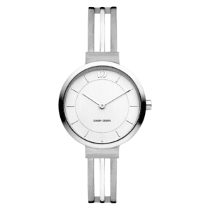 Reloj Danish Design Q1277IV62 de titanio para mujer con correa tipo esclava y esfera cepillada vertical